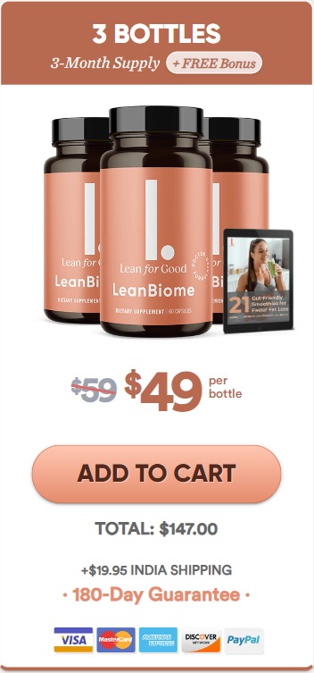 Lean Biome 3 bottle